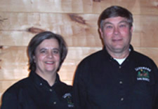 Bruce and Judy Sweeney, Landmark Log Homes Corporate